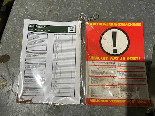 Unkown - 1993 - radiaalafkortzaagmachine - afbeelding 8 van  31