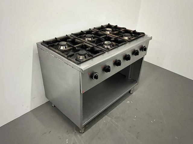 Unninox - ock-6 - 6-pits gasfornuis - afbeelding 5 van  6