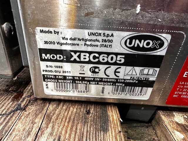 Unox - 2011 - xbc605 - bakkerijoven - afbeelding 6 van  6