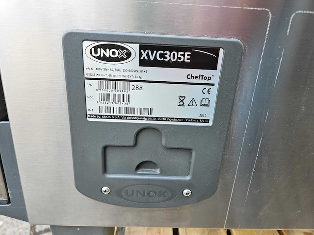 Unox - cheftop - oven - afbeelding 5 van  5