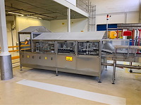 Unscrambler flessen opzetmachine met palletlift - afbeelding 1 van  11