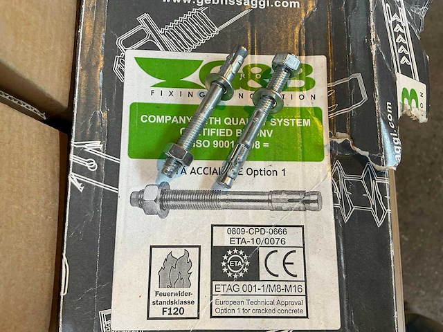 Upat ankerbouten (10x) - afbeelding 6 van  6