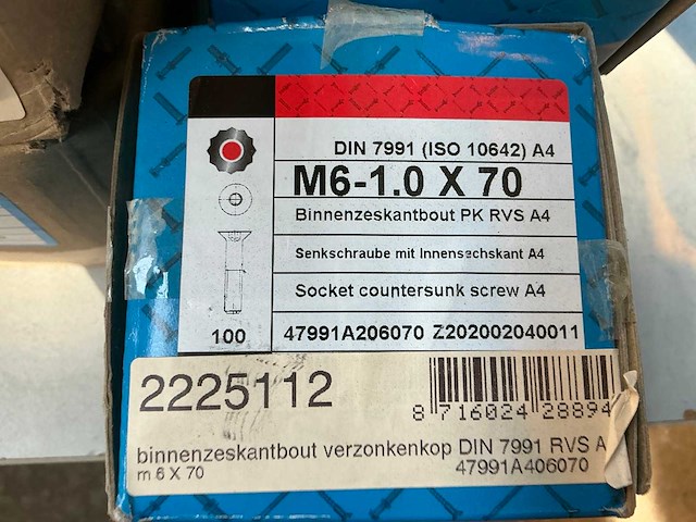 Upat bevestigingsmateriaal (16x) - afbeelding 3 van  6