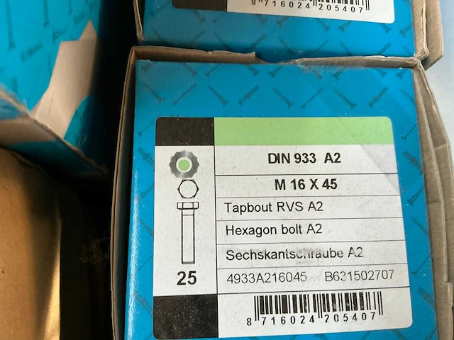 Upat bevestigingsmateriaal (16x) - afbeelding 4 van  6