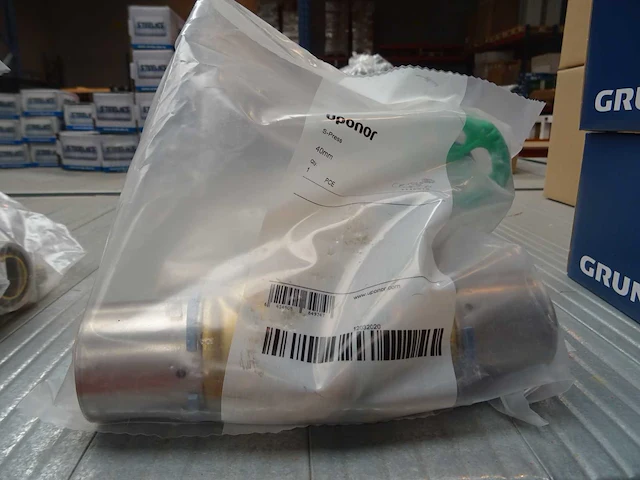 Uponor - s-press plus - stopkraan met spindel (2x) - afbeelding 2 van  2