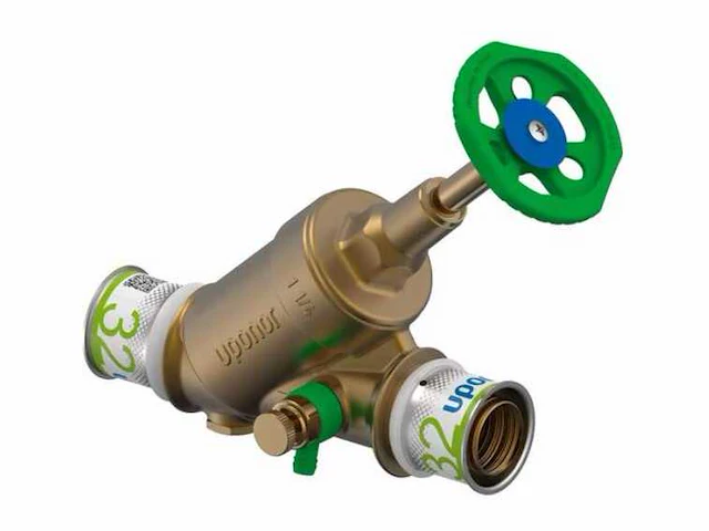 Uponor - s-press plus - stopkraan met spindel (3x) - afbeelding 1 van  2