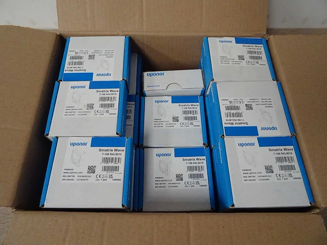 Uponor - smatrix wave t-166 - thermostaat (23x) - afbeelding 2 van  2