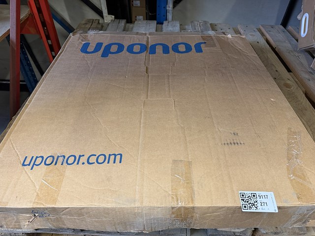 Uponor comfort pipe plus buis 14 x 2,0 mm, wit, pn6, pe-xa (rol van 120 m) - afbeelding 1 van  2