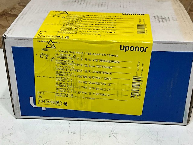 Uponor overige installatie materialen (10x) - afbeelding 6 van  7