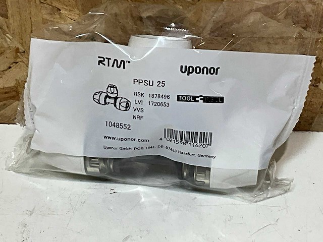Uponor rtm ppsu 25 t-stuk - afbeelding 2 van  3