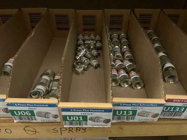 Uponor rtm, s-press divers installatiemateriaal - afbeelding 4 van  5