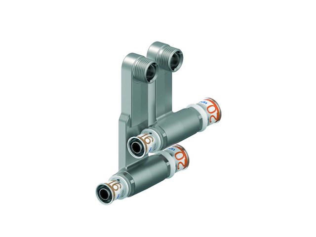 Uponor s press plus 1070694 plintaansluiting 16x1/2"bt.x20mm (2x) - afbeelding 1 van  3