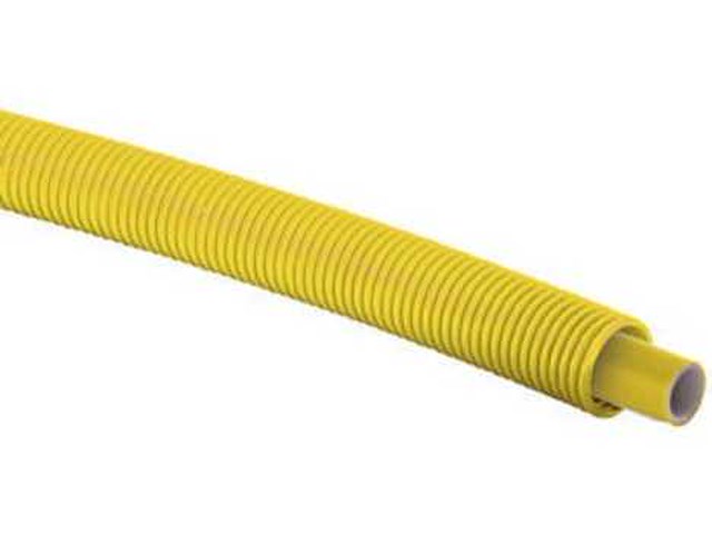 Uponor unipipe mlcp-gas mantelbuis 25x2,5 mm geel - afbeelding 1 van  3