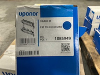 Uponor vario m verdeler 7-groeps, 3/4” (3x) - afbeelding 2 van  2