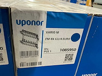 Uponor vario m verdeler 8-groeps, 3/4” (3x) - afbeelding 2 van  2