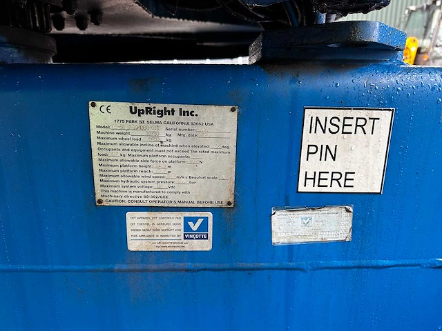 Upricht - ab62rt - knikarm hoogwerker diesel - afbeelding 2 van  3