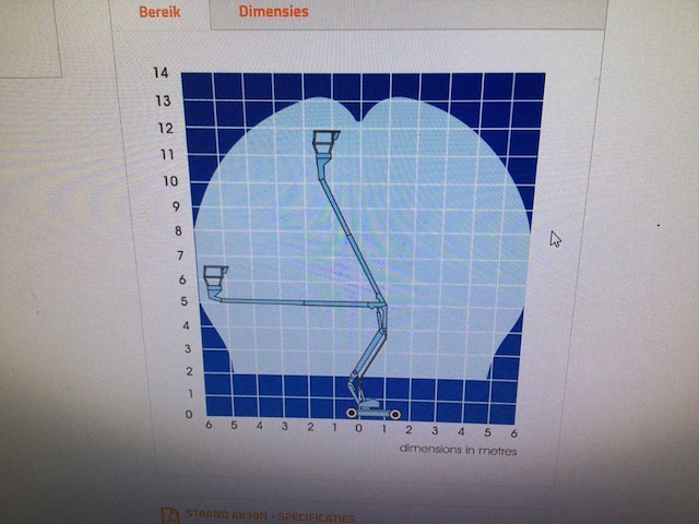 "upright" - ab38n - knik telescoophoogwerker - 2007 - afbeelding 8 van  36