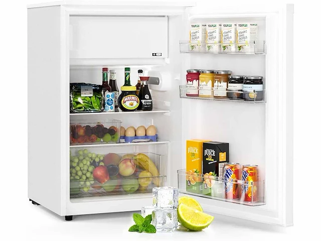 Upstreman 115l koelkast met vriesvak h 85 x b 55 cm cr115-wit [energieklasse d] - afbeelding 1 van  8