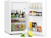 Upstreman 115l koelkast met vriesvak h 85 x b 55 cm cr115-wit [energieklasse d]