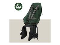 Urban iki bio fietsstoeltje achter mosu green/ bincho black - afbeelding 2 van  4