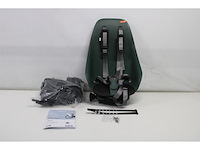 Urban iki bio fietsstoeltje achter mosu green/ bincho black - afbeelding 4 van  4