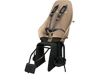 Urban iki bio fietsstoeltje achter take frame montage oishi beige/ bincho black - afbeelding 3 van  3