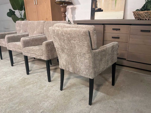 Urban sofa eetkamerstoel (4x) - afbeelding 14 van  15