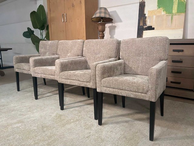 Urban sofa eetkamerstoel (4x) - afbeelding 1 van  15
