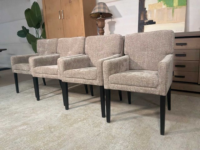 Urban sofa eetkamerstoel (4x) - afbeelding 11 van  15