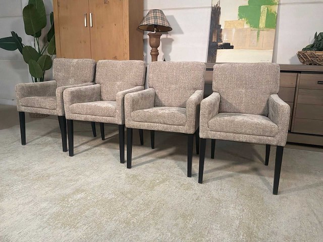 Urban sofa eetkamerstoel (4x) - afbeelding 9 van  15