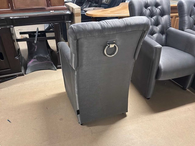 Urban sofa verrijdbare eetkamerstoel (4x) - afbeelding 10 van  10