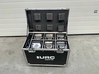 Urc light up set in flightcase (3x) - afbeelding 1 van  4