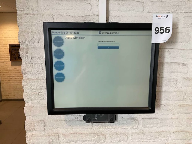 Urenregistratie systeem - afbeelding 2 van  6