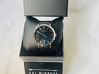 Uri minkoff herenhorloge - inclusief doos - nieuw - afbeelding 7 van  7