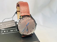 Uri minkoff herenhorloge - inclusief doos - nieuw - afbeelding 3 van  8