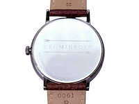 Uri minkoff herenhorloge - inclusief doos - nieuw - afbeelding 7 van  8