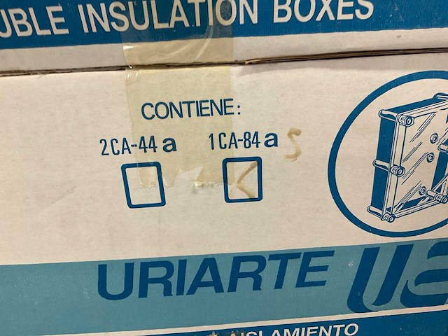 Uriarte/safybox ca-84as en ca84asr industriële behuizing (20x) - afbeelding 3 van  6