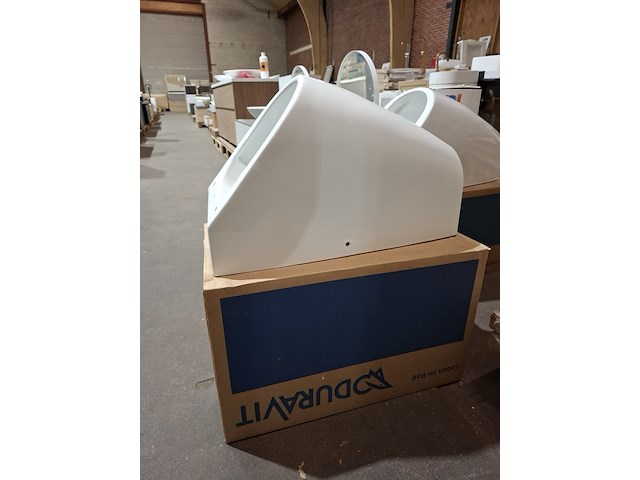 Urinoir duravit, mat wit - afbeelding 1 van  5