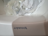 Urinoir duravit, mat wit - afbeelding 4 van  5