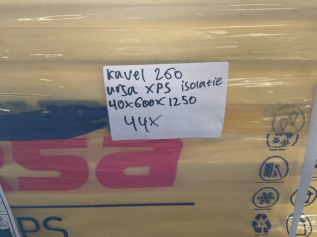 Ursa - xps - isolatie 40x600x1250 mm (44x) - afbeelding 5 van  5