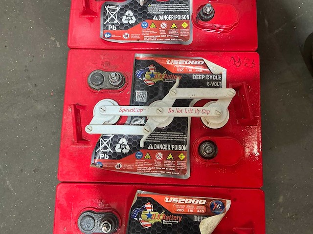 Us battery us 2000 6 volt hoogwerkeraccu (4x) - afbeelding 5 van  6