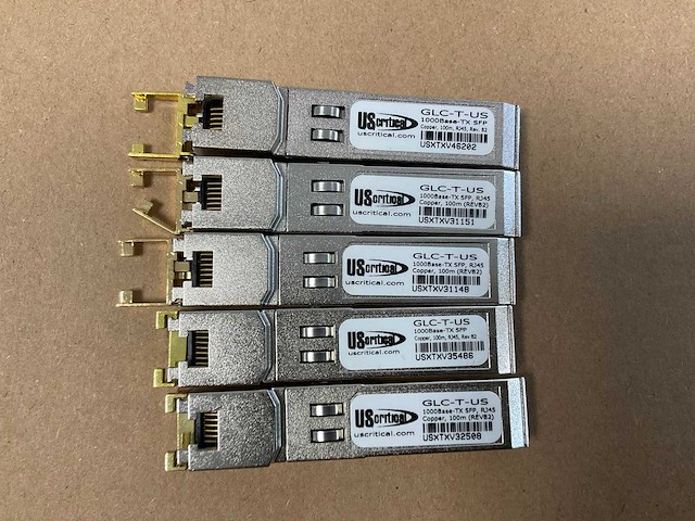 Us critical / finisar mix model network transceivers - check description (105x) - afbeelding 3 van  5