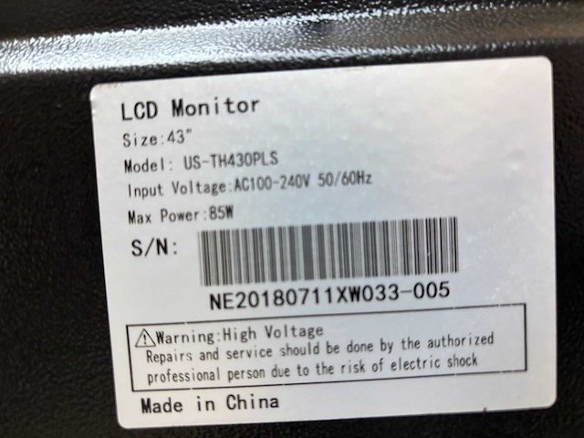 Us-th430pls digitaal reclamezuil - afbeelding 9 van  13