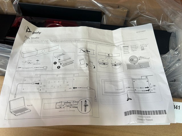 Usb-videobar, poly studio - afbeelding 3 van  5