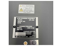 Used jrc jfe-380 marine echosounder with nqd-2120 - afbeelding 7 van  9