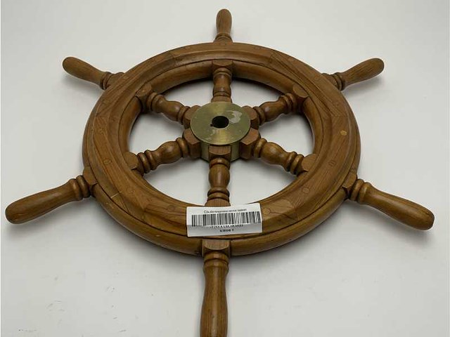Used vetus mah600 mahogany steering wheel 600 mm - afbeelding 3 van  5