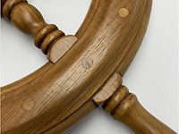 Used vetus mah600 mahogany steering wheel 600 mm - afbeelding 5 van  5