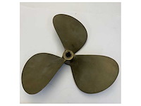 Used vetus p3b-17x14r propeller 3-blade brass right handed 30 mm - afbeelding 2 van  4