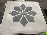 Utrecht etoile silver base vloertegel (80x80 cm, 275m2) - afbeelding 1 van  2