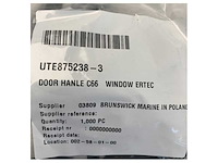 Uttern c66 toegangsluik | deurklinkkit black ertec marine - afbeelding 4 van  4